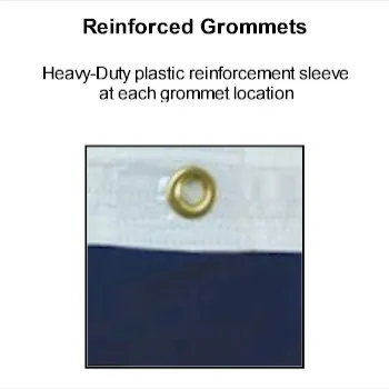10x15 Flag Center Gromment